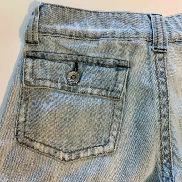 BU Malibu & IT Junior Denim Jean Shorts Size 1/2 - Picture 13 of 14